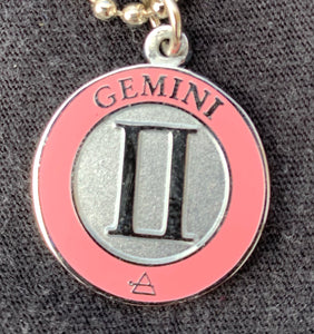 Gemini Zodiac Charm