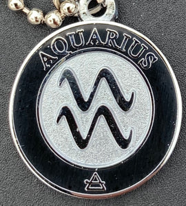 Aquarius Zodiac Charm