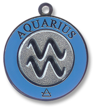 Load image into Gallery viewer, Aquarius Zodiac Charm