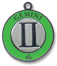 Load image into Gallery viewer, Gemini Zodiac Charm