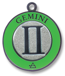 Gemini Zodiac Charm