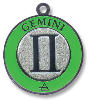 Gemini Zodiac Charm